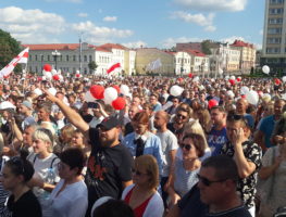 У Гародні праходзяць акцыі пратэсту супраць фальсіфікацый   