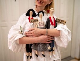 Ганна Заброцкая шые лялькі для вядомых беларускіх дзяячак