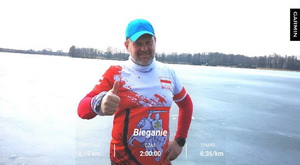 Наш калега дадаў свае 18 кіламетраў да беларускага забегу #runbnr 