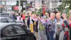 Паўгодзьдзе першага жаночага ланцуга ў Менску адзначылі паэтычным кліпам