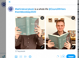 Еўрапейская пісьменніцкая Рада запрашае да акцыі #behindeverybook