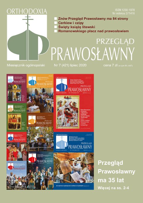 Przegląd Prawosławny 7 (421) 2020