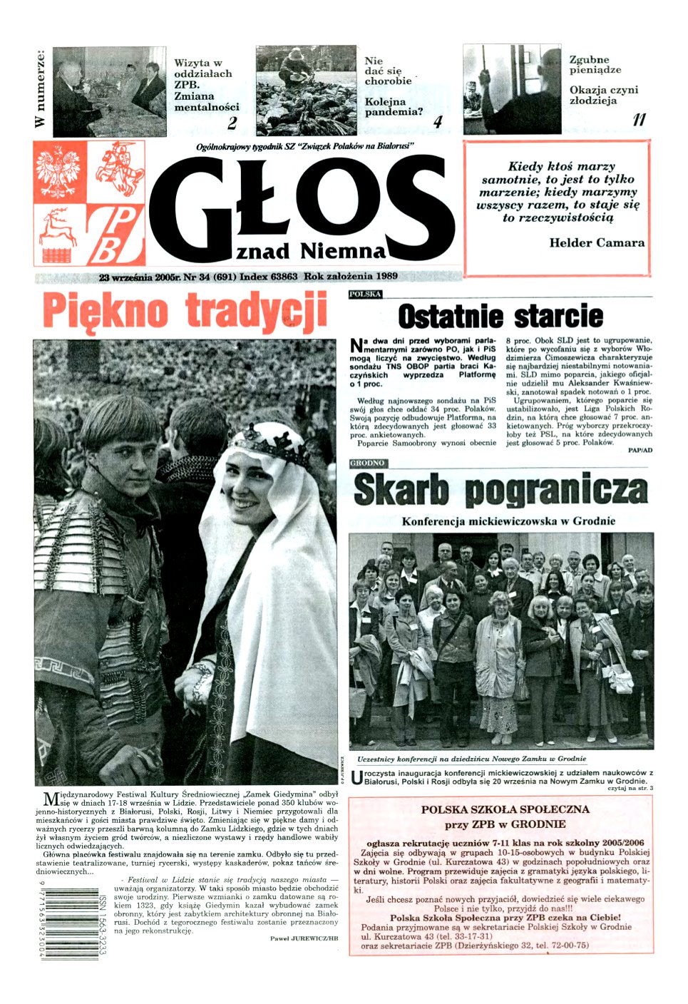 Głos znad Niemna 34 (691) 2005