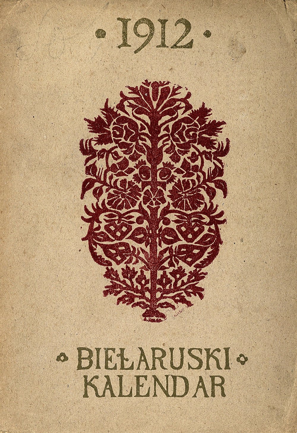 Biełaruski Kalendar Našaje Niwy 1912