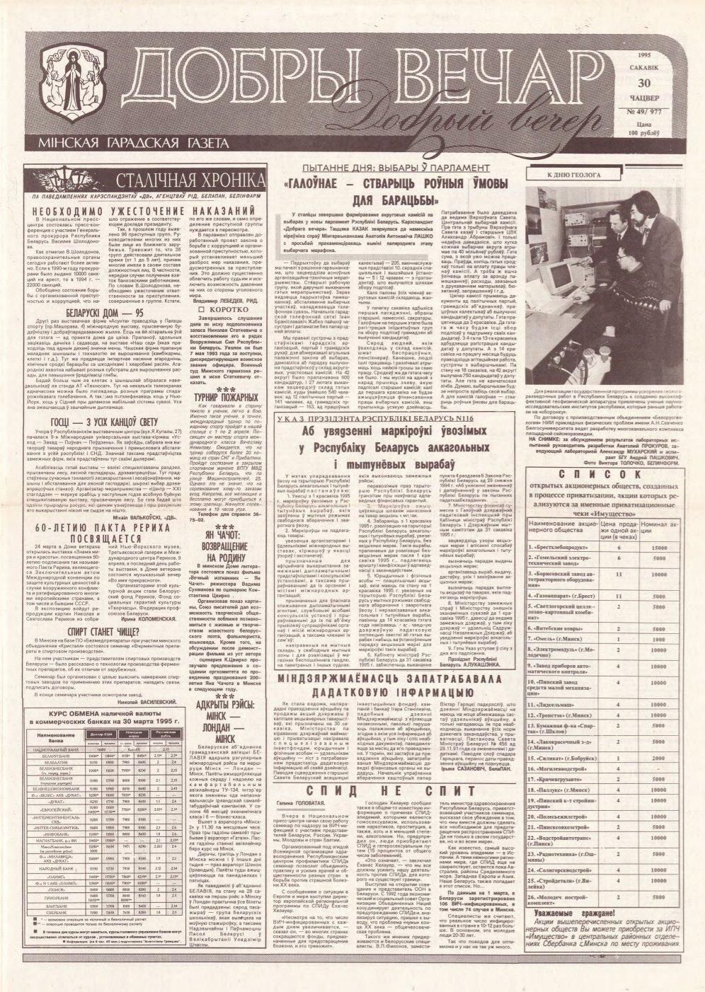 Добры вечар 49 (977) 1995