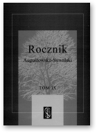 Rocznik Augustowsko-Suwalski, IX