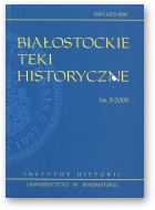 Białostockie Teki Historyczne, Tom 3