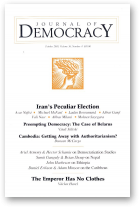 Journal of Democracy, Volume 16, Number 4