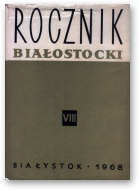 Rocznik Białostocki, Tom VIII