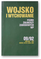 Wojsko i wychowanie, 09/92