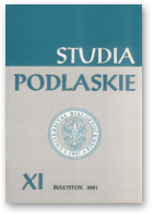 Studia Podlaskie, XI