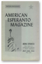 American Esperanto Magazine, july-aug, 1953