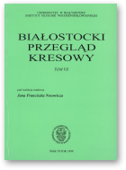 Białostocki Przegląd Kresowy, Tom VII