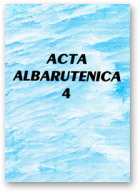 Acta Albaruthenica, tom 4