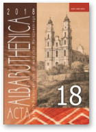 Acta Albaruthenica, tom 18