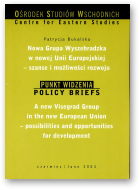 Bukalska Patrycja, Nowa Grupa Wyszehradzka w Nowej Unii Europejskiej