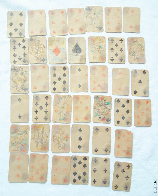 Самаробныя карты зь беларускіх лягераў DP 