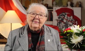 Старшыня Рады БНР Івонка Сурвіла выступіла з традыцыйным святочным зваротам да беларусаў