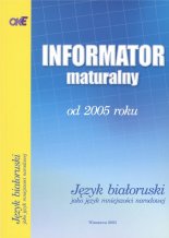 Informator maturalny