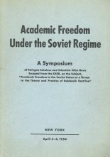 Academic Freedom Under the Soviet Regime