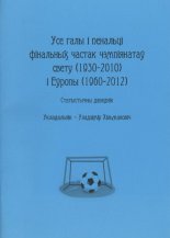 Усе галы і пенальці фінальных частак чэмпіянатаў свету (1930-2010) і Еўропы (1960-2012)